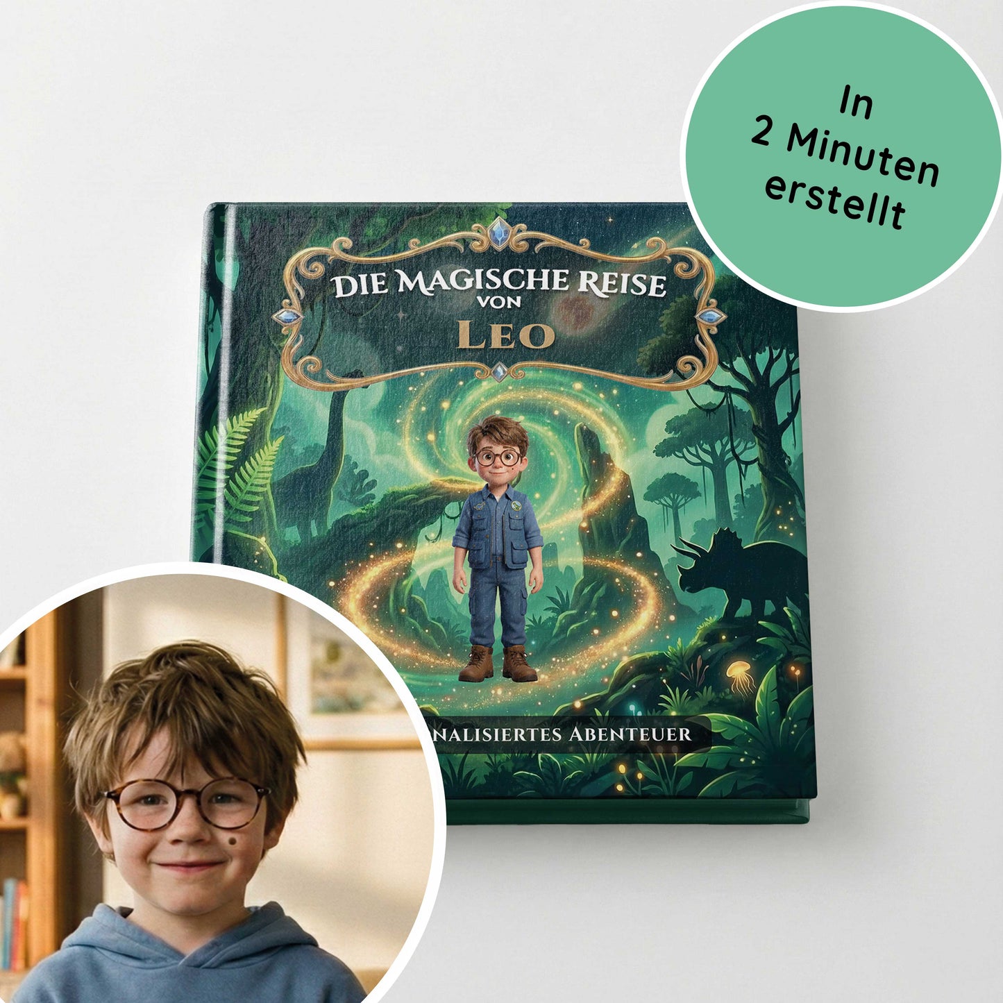 Dein Kind. Seine eigene Geschichte. Für immer gedruckt.