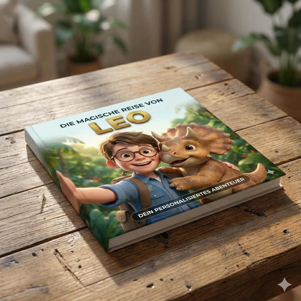 Dein Kind. Seine eigene Geschichte. Für immer gedruckt.